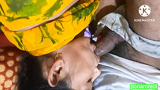 Desi stepmom put in mouth and put land in pussy land overnight stephusband fucked with stepmom all night