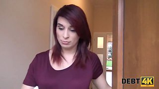 Debt4k. future m. needs cash for her so why stretches feet