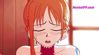 Naughty Nami Gets Ravaged By Luffy ( One Piece )
