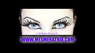 Femdom chick starts to walk around on his body