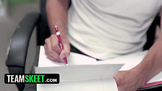 Jasmine Grey's Gymnastics Hymen Breaker: Coach's Private Lesson for Ultimate Flexibility