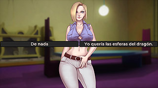 Divine Adventure - Appreciating Android 18's Fat Ass as She Switches
