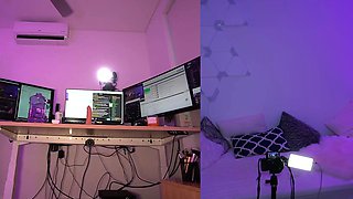Amateur hottie webcam masturbation