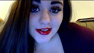 Beautiful brunette with big boobs jerk off instrucions