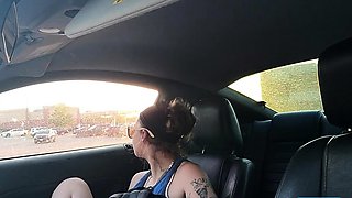 Public Play at Hyvee - Adult Toy Solo in Car