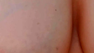 Wifey Lets Her Big Boobs Out in This Tight Sports Bra