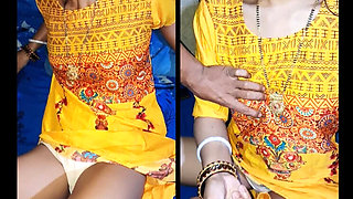 Indian Bhabhi First Time Sex - Tight Pussy Hardcore Fucking with Local Desi Wife
