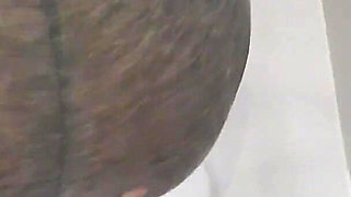 He Pee on My Ass in Leggings and Feet