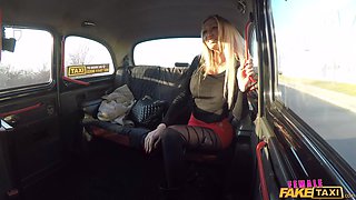 She fucked me hard in a British cab