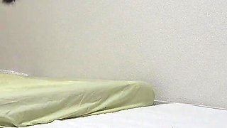 Girls-only Apartment in Japan, a Girl with Natural Tits Cleaning in a See-through Mini-skirt Uniform and Wedgie Thong Panties