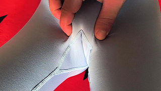 The Stepbrother Dared to Touch Her Virgin Pussy! Step Sister Has Such a Perfect Pussy and Follows Her Contour in Sexy Pantyhose