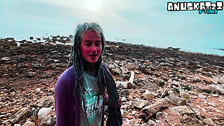 Public BJ  Cumshot to the Face Outdoors