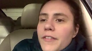 Horny Wife Cheats On Husband With Big Cock Blowjob In Public