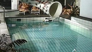 German Outdoor Orgy with Big Natural Tits and Double Penetration