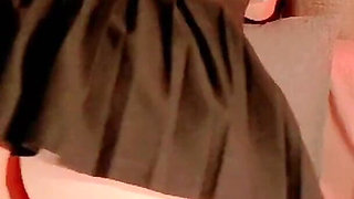 Your Girlfriend Dances and Seduces You in That Anime-style Schoolgirl Uniform