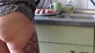 Grandpa Fucks Me in the Kitchen