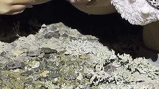 Public Pissing Compilation in Nature! a Road Trip! POV!