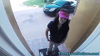 New-comer teen rails boner