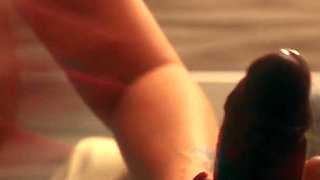 Cuckold Husband Eats BBC Cum