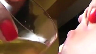 Swallow My Piss Now - Lesbian Mega Liters Piss Swallow Domiantion