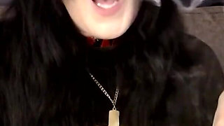 Halloween Ozzy Cosplay MILF Smoking