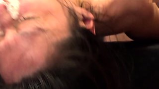 Amateur Asian College Teen Gives Blowjob