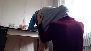 I Lick My MILF Boss's Ass for a Long Time for a Promotion