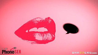 1 800 Phone Sex: Line 1 With Jessy Jones, Amia Miley - Brazzers