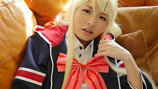 Paipan Mosaic Karen Edition: Amateur, Blonde  Masturbation Porn
