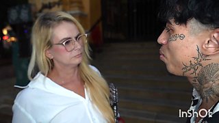 The pastor leaving the church was approached by a young pervert obsessed with sex. The pastor takes a lot of shaft in her therapy