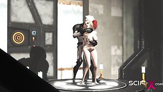 Scifi x action with sneaky nymphet from Scifi-X