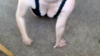 Pregnant Redhead Webcam Masturbation