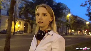 German Scout Candy Teen Pickup - Fake Model Job Seduction Fuck