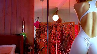 Stacked brunette goes solo toys and masturbation