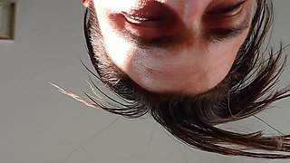 Purple chastity belt locked and strapon in ass KellyAErick