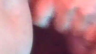 Horny MILF with Hairy Pussy Ass Fucked and Cummed in Mouth by Two Monster Cocks