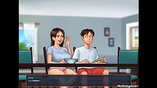 Summertime Saga Fucked My Step Sister and Got Her Pregnant