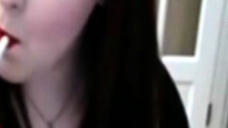 Smoking Princess Tease - Fetish POV Webcam Show
