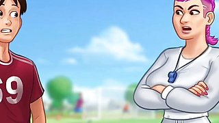 new hot stepmom in summertime saga game play