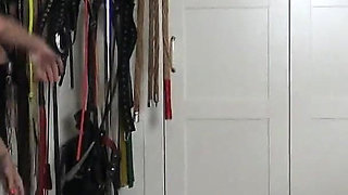 Spiky Chair with Electro T Plus Fucking Machine Riding with Whipping