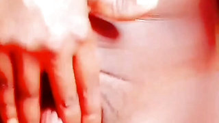 Very big clitoris slut send me her video masturbating,she so horny