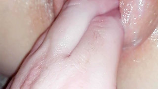 Hot wet amateur milf , horny pussy games with piglets