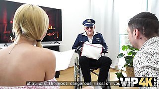 Magnetic Stanley Johnson at interview porn