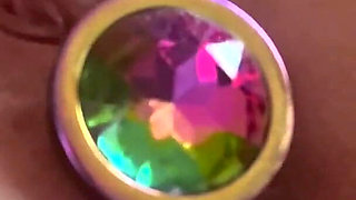 Latina Fingering Tight Pussy and Ass