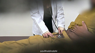 Doctor Jerking Patient Dick in Clinic