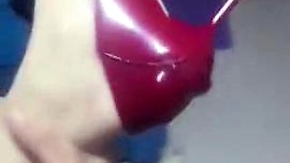 Sexy hottie Anetta Keys enjoys a solo toy masturbation