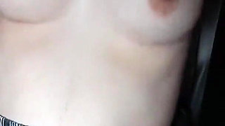 Virgin Plays with Her Nipples to Orgasm When She Is Home Alone