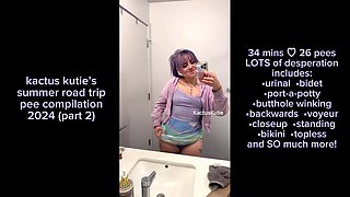 Summer Road Trip Pee Compilation Part 2