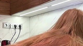Amazingly Beautiful Hot and Horny Girl Does a Full Striptease to Show Her Tight Shaved Pussy and Naked Ass