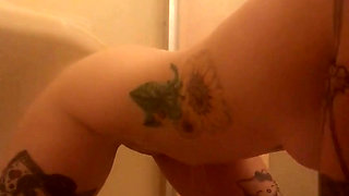 Soaking wet testing out the waterproof features on my phone